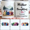 Personalized Mug, Special Gifts For Mom, Mother & 4 Daughters Customized Coffee Mug With Names Personalized Mug, Special Gifts For Mom, Mother & 4 Daughters Customized Coffee Mug With Names