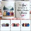 Personalized Mug, Memorial Gifts For Stepmom, Mother & 4 Daughters Customized Coffee Mug With Names Personalized Mug, Memorial Gifts For Stepmom, Mother & 4 Daughters Customized Coffee Mug With Names