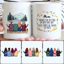 Personalized Mug, Perfect Mother's Day Gifts, Mother & 3 Daughters Customized Coffee Mug With Names Personalized Mug, Perfect Mother's Day Gifts, Mother & 3 Daughters Customized Coffee Mug With Names