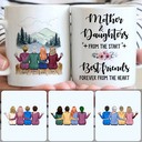 Personalized Mug, Memorial Gifts For Stepmom, Mother & 3 Daughters Customized Coffee Mug With Names Personalized Mug, Memorial Gifts For Stepmom, Mother & 3 Daughters Customized Coffee Mug With Names