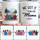 Personalized Mug, Surprise Gifts For Stepmom, Mother & 3 Daughters Customized Coffee Mug With Names Personalized Mug, Surprise Gifts For Stepmom, Mother & 3 Daughters Customized Coffee Mug With Names