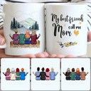 Personalized Mug, Best Gifts For Daughters, Mother & 3 Daughters Customized Coffee Mug With Names Personalized Mug, Best Gifts For Daughters, Mother & 3 Daughters Customized Coffee Mug With Names
