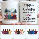 Personalized Mug, Perfect Gifts For Mom, Mother & 3 Daughters Customized Coffee Mug With Names
