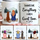 Personalized Mug, Meaningful Gifts For Mother Mom, Girl & Dog Customized Coffee Mug With Names Personalized Mug, Meaningful Gifts For Mother Mom, Girl & Dog Customized Coffee Mug With Names