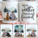 Personalized Mug, Meaningful Birthday Gifts, Man & Dog Customized Coffee Mug With Names Personalized Mug, Meaningful Birthday Gifts, Man & Dog Customized Coffee Mug With Names