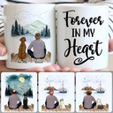 Personalized Mug, Unique Gifts For Dog Owner Lovers, Man & Dog Customized Coffee Mug With Names Personalized Mug, Unique Gifts For Dog Owner Lovers, Man & Dog Customized Coffee Mug With Names