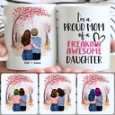 Personalized Mug, Perfect Gifts For Stepmom, Mother & Daughter Customized Coffee Mug With Names Personalized Mug, Perfect Gifts For Stepmom, Mother & Daughter Customized Coffee Mug With Names