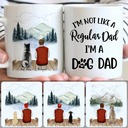 Personalized Mug, Meaningful Gifts For Brothers, Old Man & Dog Customized Coffee Mug With Names Personalized Mug, Meaningful Gifts For Brothers, Old Man & Dog Customized Coffee Mug With Names