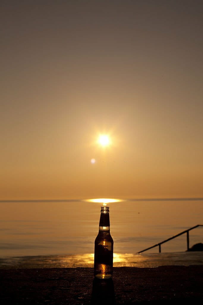 SUN IN A BEER SUN IN A BEER