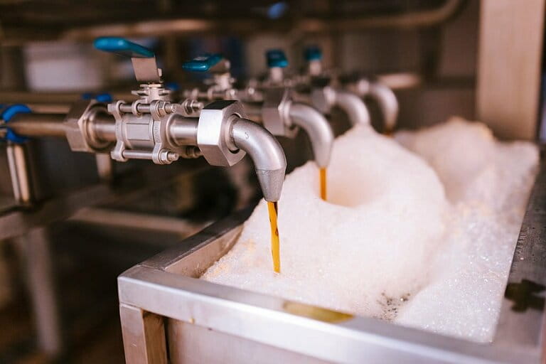 Real Devon beer in a traditional brewery Real Devon beer in a traditional brewery