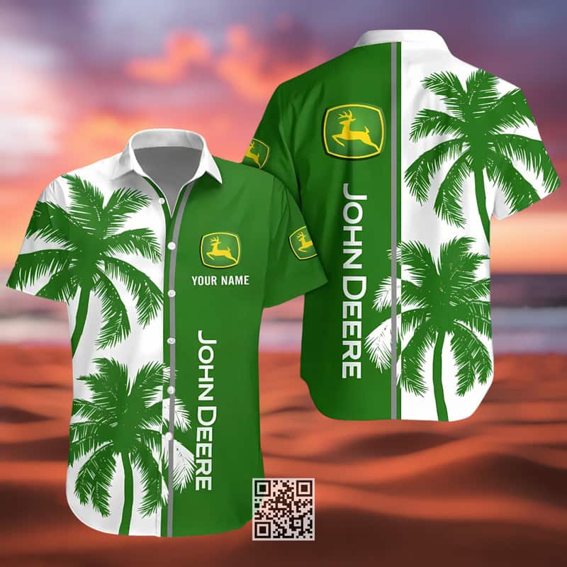Classic John Deere Beer Hawaiian Shirt Custom Name Classic John Deere Beer Hawaiian Shirt Custom Name