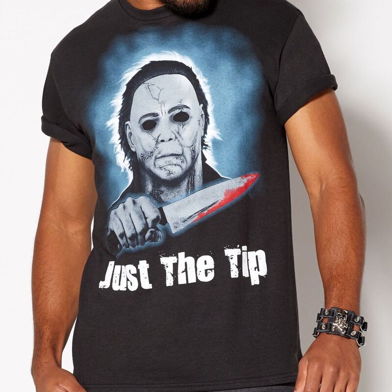 Michael Myers Halloween Just The Tip T-Shirt Michael Myers Halloween Just The Tip T-Shirt