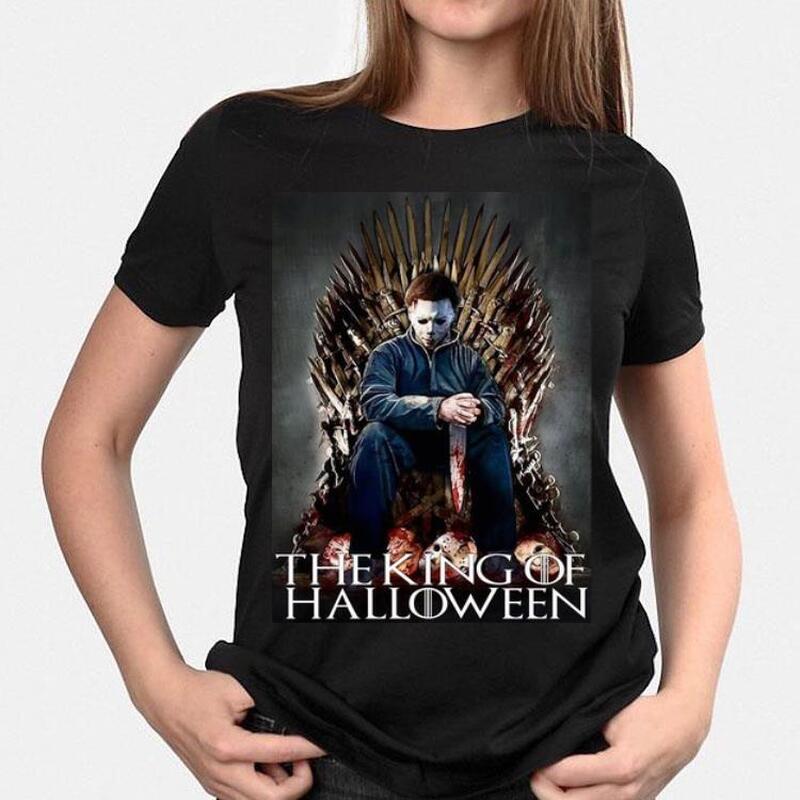 The King Of Halloween Michael Myers T-Shirt The King Of Halloween Michael Myers T-Shirt
