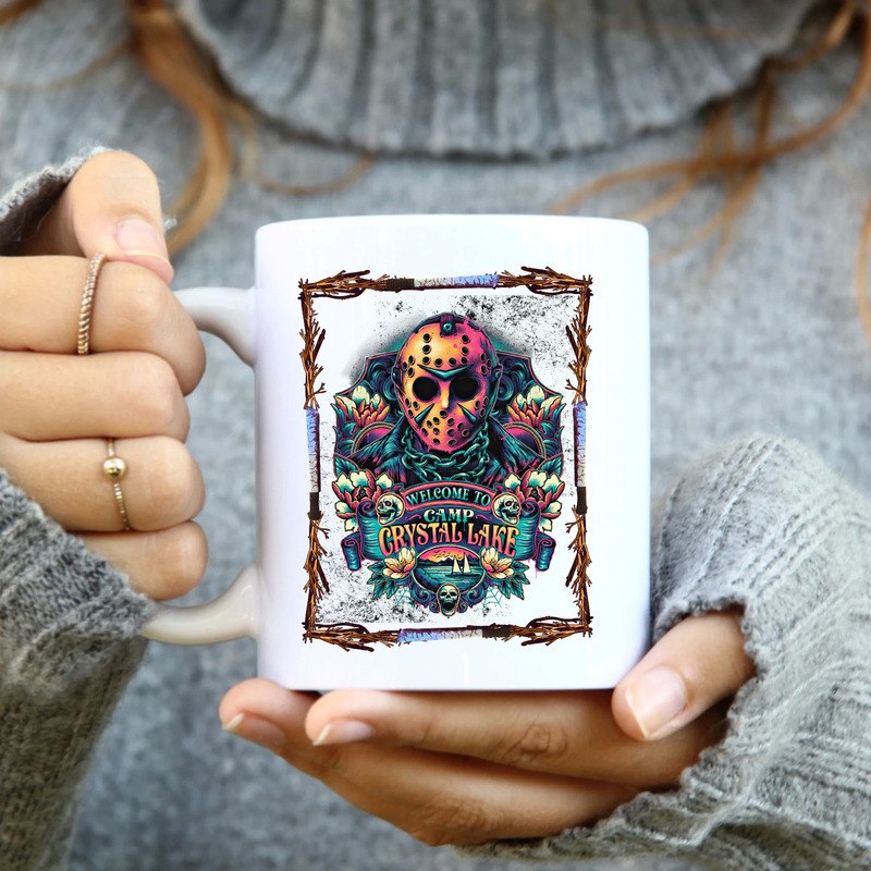 Jason Voorhees Halloween Coffee Mug Jason Voorhees Halloween Coffee Mug