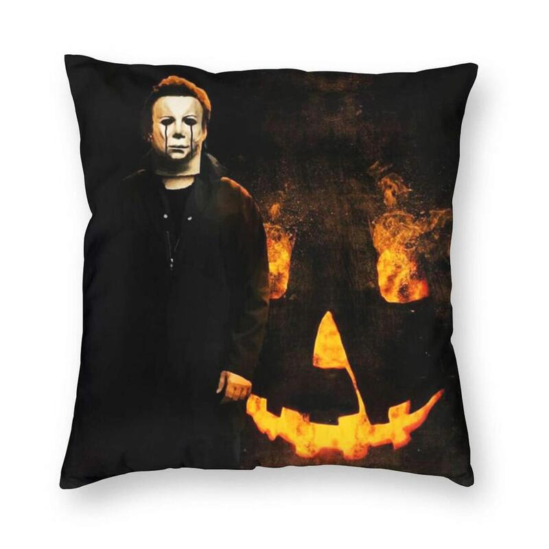 Michael Myers Pillow Halloween Pumpkin
