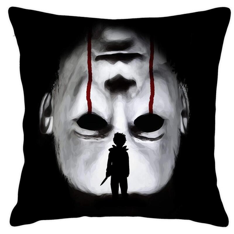 Decorative Happy Halloween Michael Myers Pillow