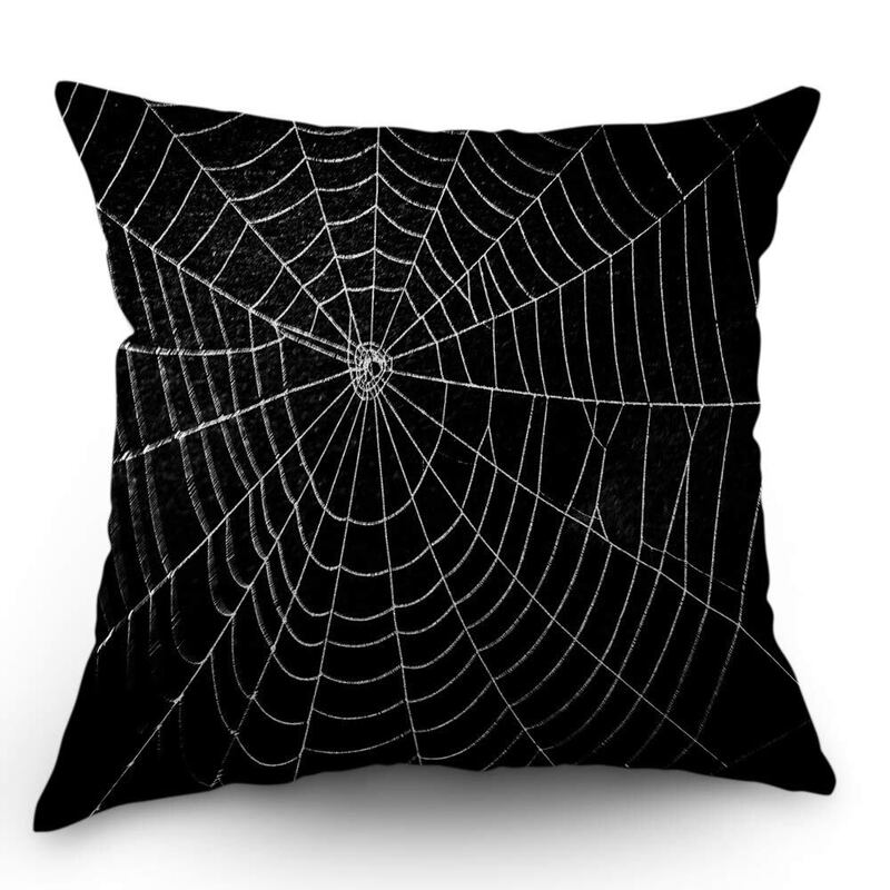Halloween Spider Throw Pillow Halloween Spider Throw Pillow
