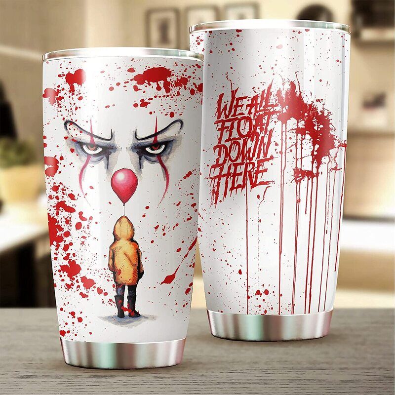 Halloween Smile Pennywise Tumbler Halloween Smile Pennywise Tumbler