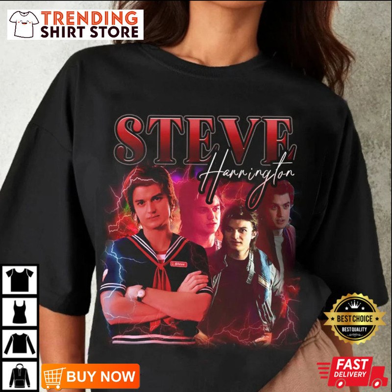 Stranger Things Steve Harrington T-Shirt Stranger Things Steve Harrington T-Shirt