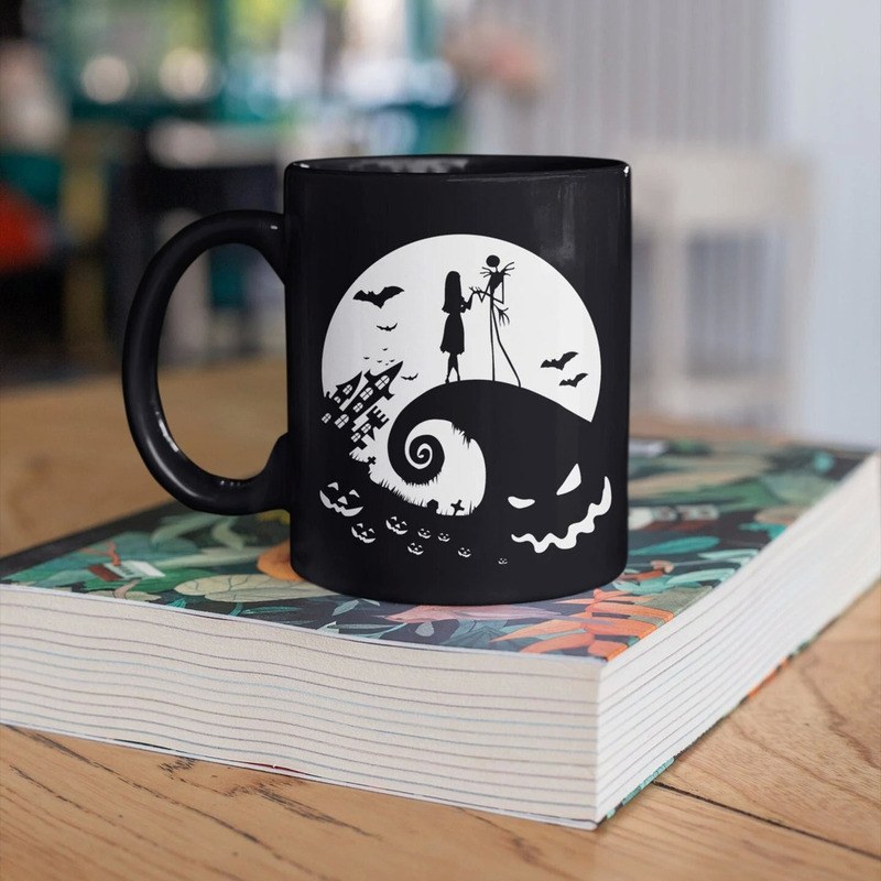 Jack Skellington and Sally Romantic Mug Jack Skellington and Sally Romantic Mug