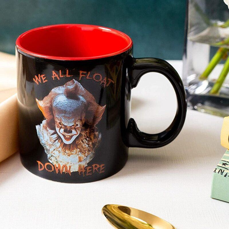 Pennywise Halloween We All Float Down Here Mug Pennywise Halloween We All Float Down Here Mug