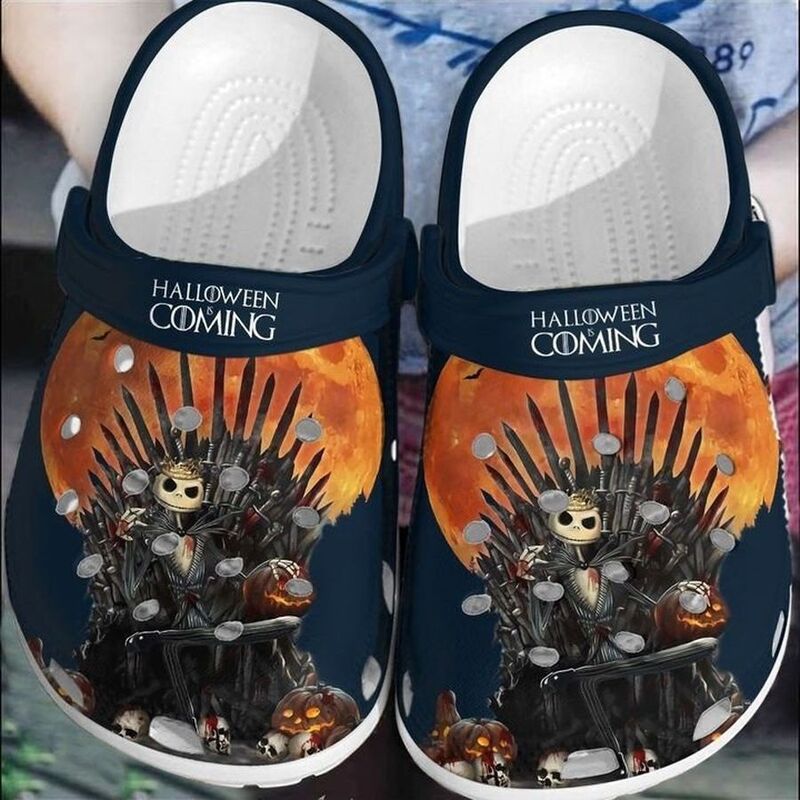 Game Of Thrones Jack Skellington Crocs Clogs Halloween Is Coming Game Of Thrones Jack Skellington Crocs Clogs Halloween Is Coming