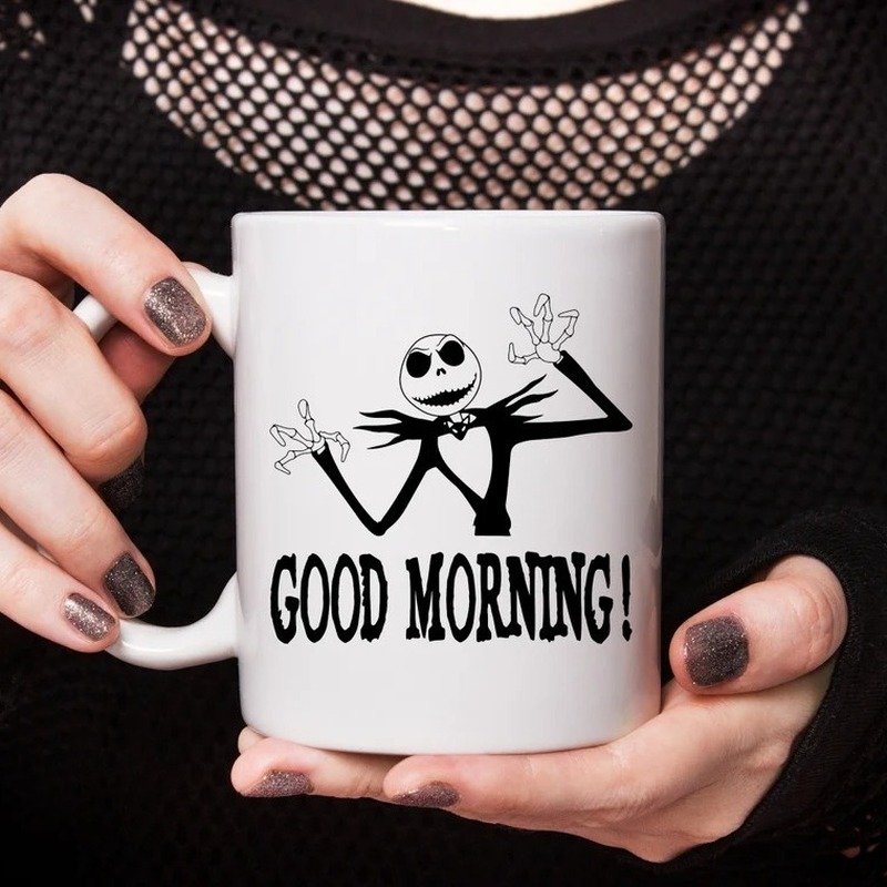 Jack Skellington Mug Good Morning Jack Skellington Mug Good Morning