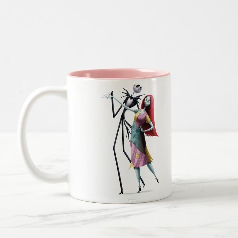 Jack Skellington And Sally Dancing Mug Jack Skellington And Sally Dancing Mug