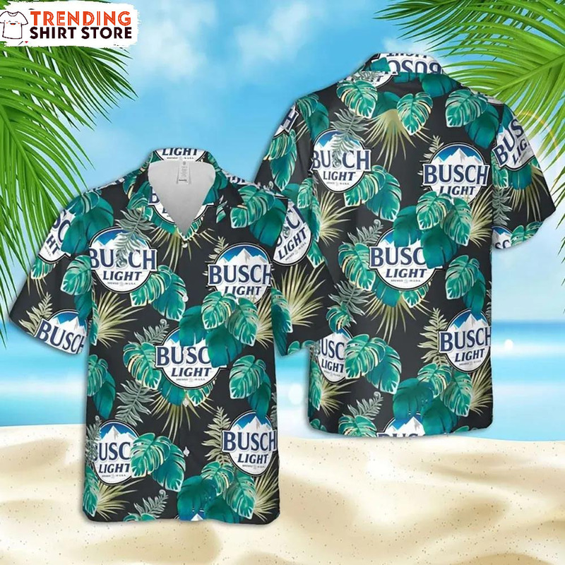 Busch Light Hawaiian Shirt Summer Beer Lovers Gift Busch Light Hawaiian Shirt Summer Beer Lovers Gift