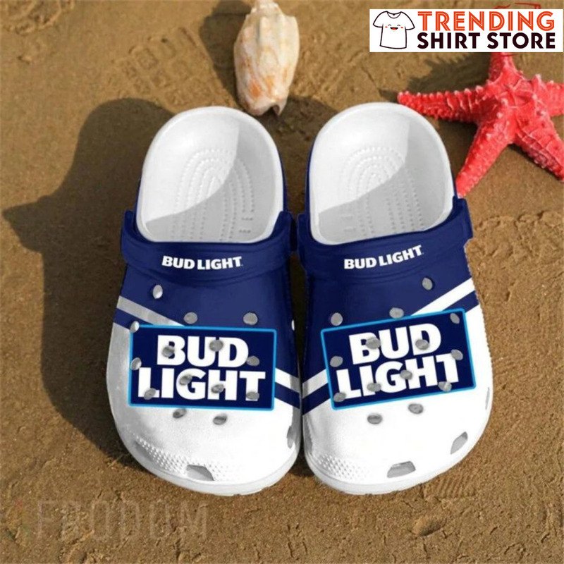 Bud Light Crocs Clogs Cool Gift For Beer Lovers Bud Light Crocs Clogs Cool Gift For Beer Lovers