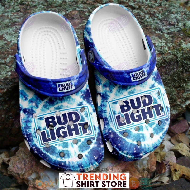 Bud Light Crocs Clogs Cool Bright Circles Bud Light Crocs Clogs Cool Bright Circles