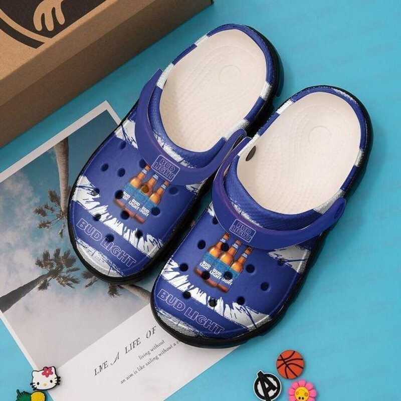 Bud Light Beer Crocs Clogs Three Bottles Bud Light Beer Crocs Clogs Three Bottles