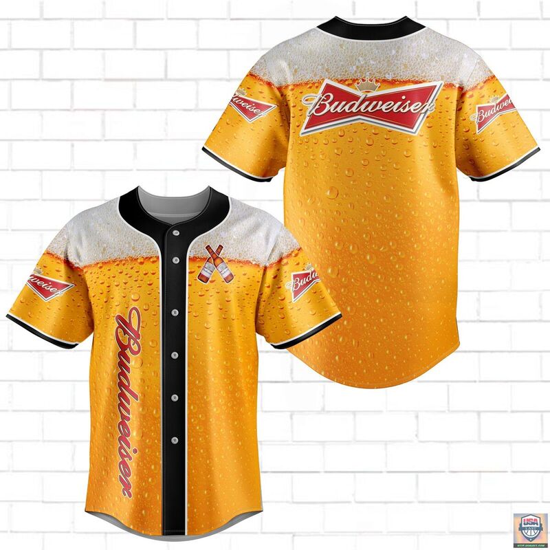 Budweiser Baseball Jersey New Beer For Budweiser Fans Budweiser Baseball Jersey New Beer For Budweiser Fans
