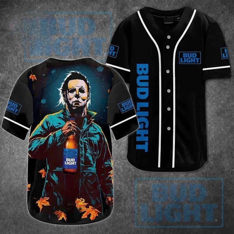 Bud Light Baseball Jersey Michael Myers
