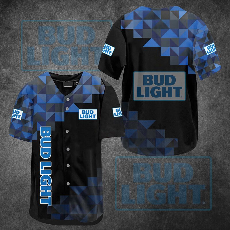 Cool Bud Light Baseball Jersey Gift For Beer Drinkers