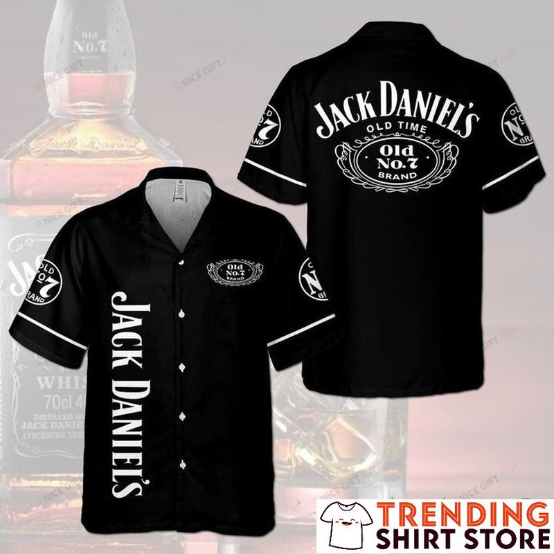 Basic Old Time Jack Daniels Hawaiian Shirt For Whiskey Fans Basic Old Time Jack Daniels Hawaiian Shirt For Whiskey Fans