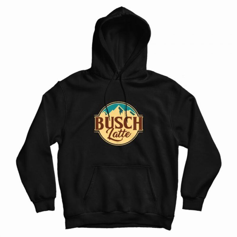 Vintage Busch Latte Hoodie For Beer Lovers Vintage Busch Latte Hoodie For Beer Lovers
