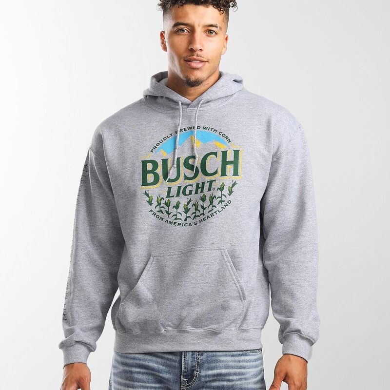 Busch Light Hoodie Proudly Brewed With Corn Busch Light Hoodie Proudly Brewed With Corn