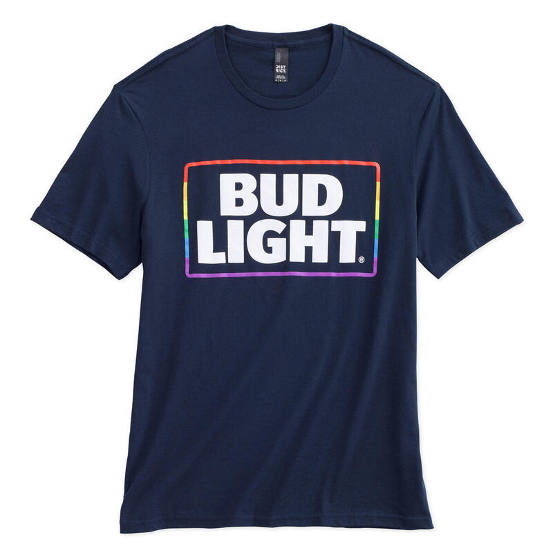 Bud Light T-Shirt Multicolor Logo For Beer Lovers Bud Light T-Shirt Multicolor Logo For Beer Lovers