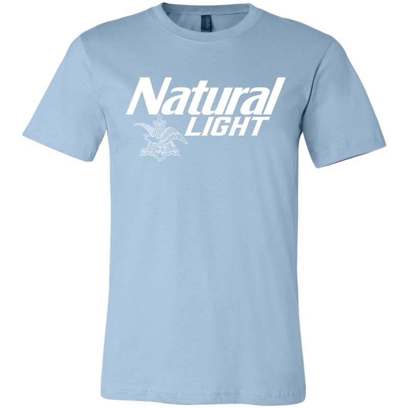 Basic Natural Light T-Shirt For Beer Lovers Basic Natural Light T-Shirt For Beer Lovers