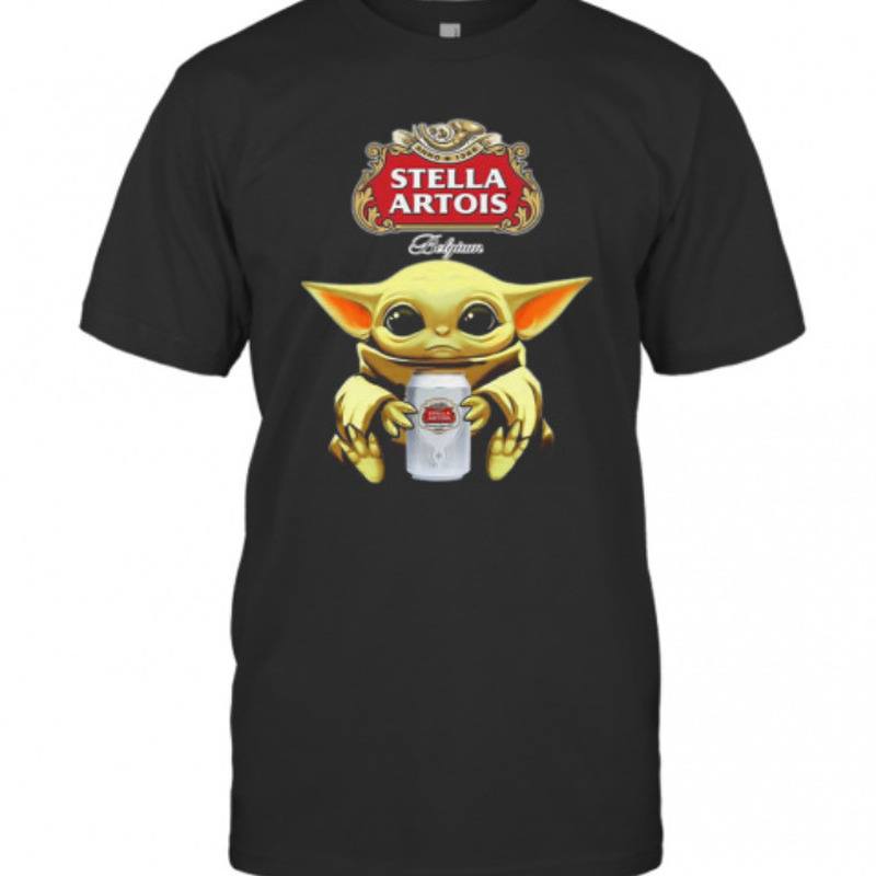 Baby Yoda Star Wars Loves Stella Artois T-Shirt Baby Yoda Star Wars Loves Stella Artois T-Shirt