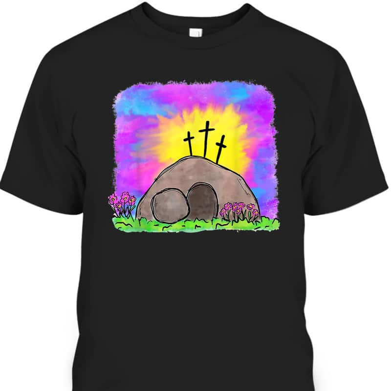 Tie Dye Jesus Cross Christian Easter Day Religious T-Shirt Tie Dye Jesus Cross Christian Easter Day Religious T-Shirt