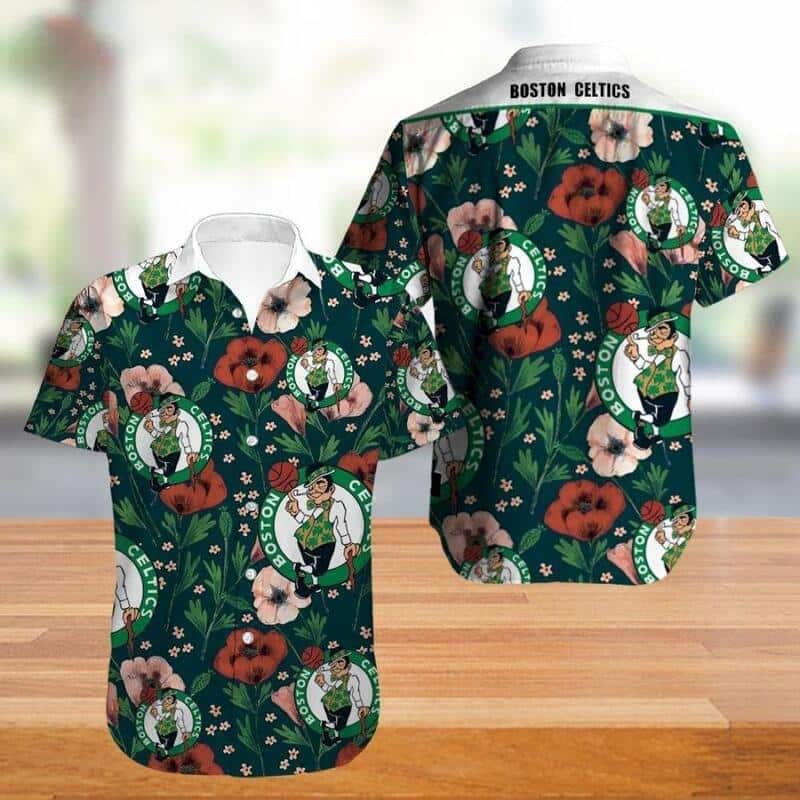 Boston Celtics Hawaiian Shirt Summer Holiday Gift Boston Celtics Hawaiian Shirt Summer Holiday Gift
