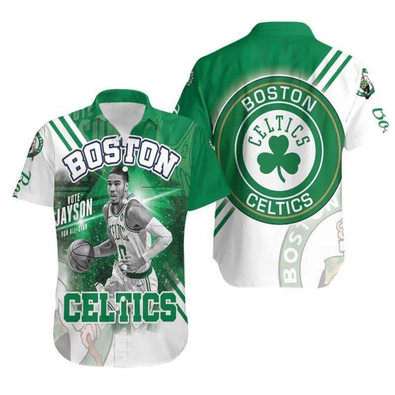 Jayson Tatum Boston Celtics Hawaiian Shirt Best Basketball Gift Jayson Tatum Boston Celtics Hawaiian Shirt Best Basketball Gift