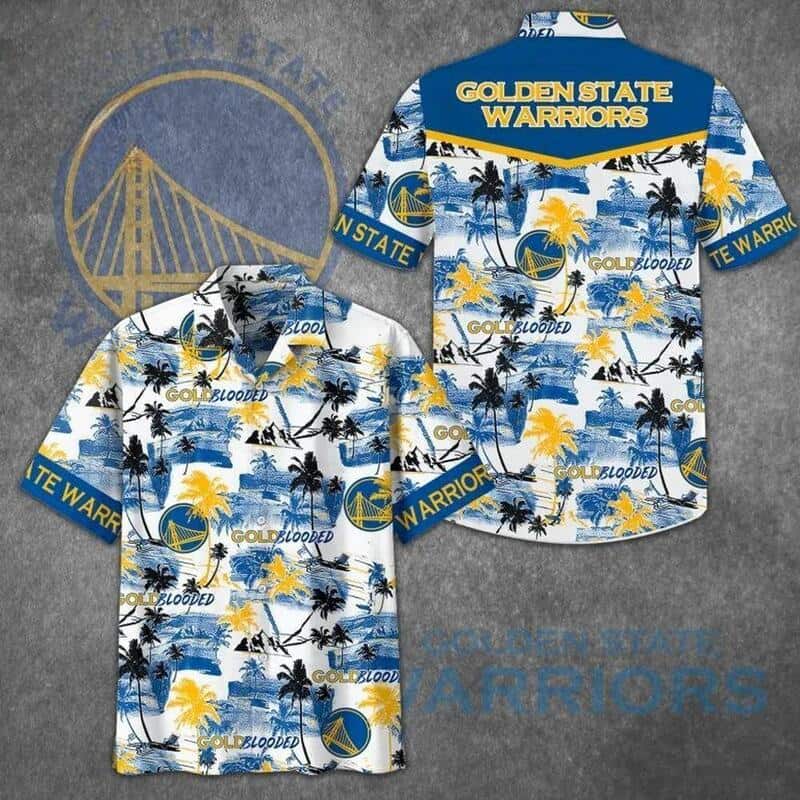 Golden State Warriors Hawaiian Shirt For Beach Lovers