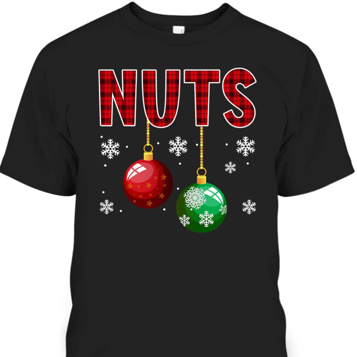 Funny Chest Nuts Christmas Matching Couple Chestnuts T-Shirt Funny Chest Nuts Christmas Matching Couple Chestnuts T-Shirt