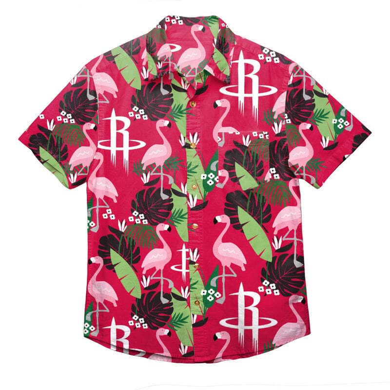 NBA Houston Rockets Hawaiian Shirt Beach Lovers Gift NBA Houston Rockets Hawaiian Shirt Beach Lovers Gift