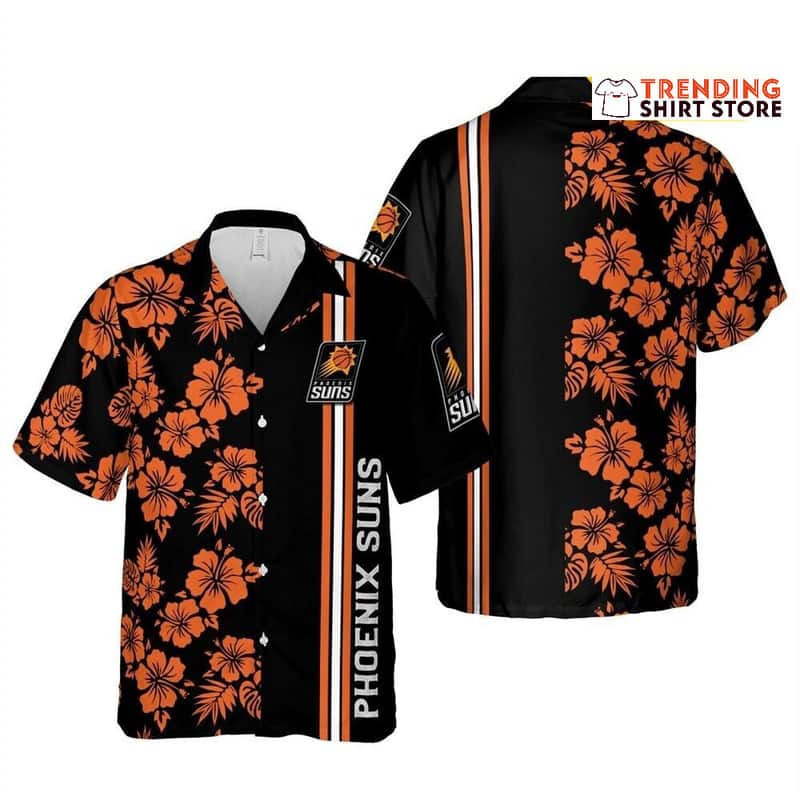 Phoenix Suns Hawaiian Shirt Summer Holiday Gift For Basketball Lovers Phoenix Suns Hawaiian Shirt Summer Holiday Gift For Basketball Lovers