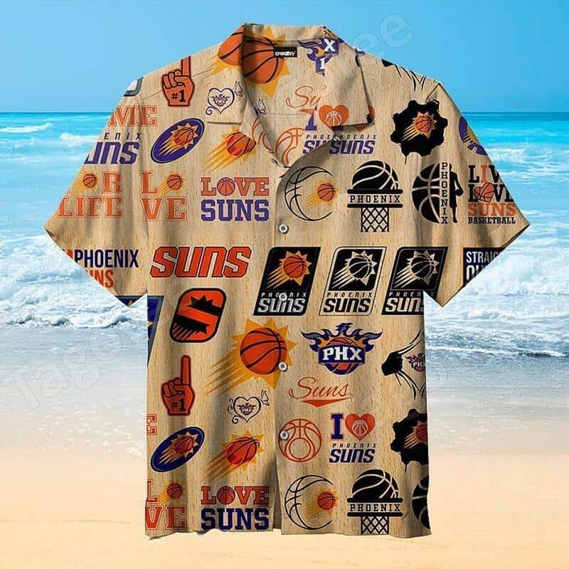 Vintage Phoenix Suns Hawaiian Shirt Beach Lovers Gift Vintage Phoenix Suns Hawaiian Shirt Beach Lovers Gift