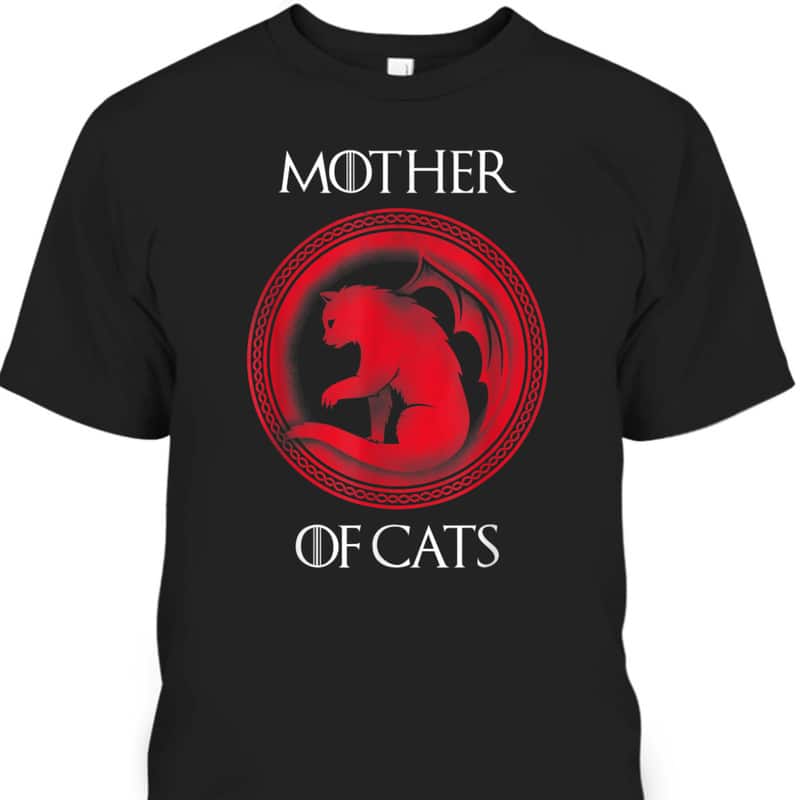 Mother Of Cats Mother's Day T-Shirt Mother Of Cats Mother's Day T-Shirt